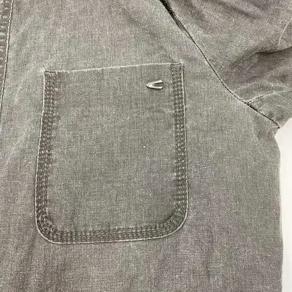 Camel Active Gray Linen Blend Shacket | OS Regular - Picture 5 of 6